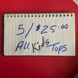 5 Tops For $25.00💥NOT THE NEW ITEMS💥